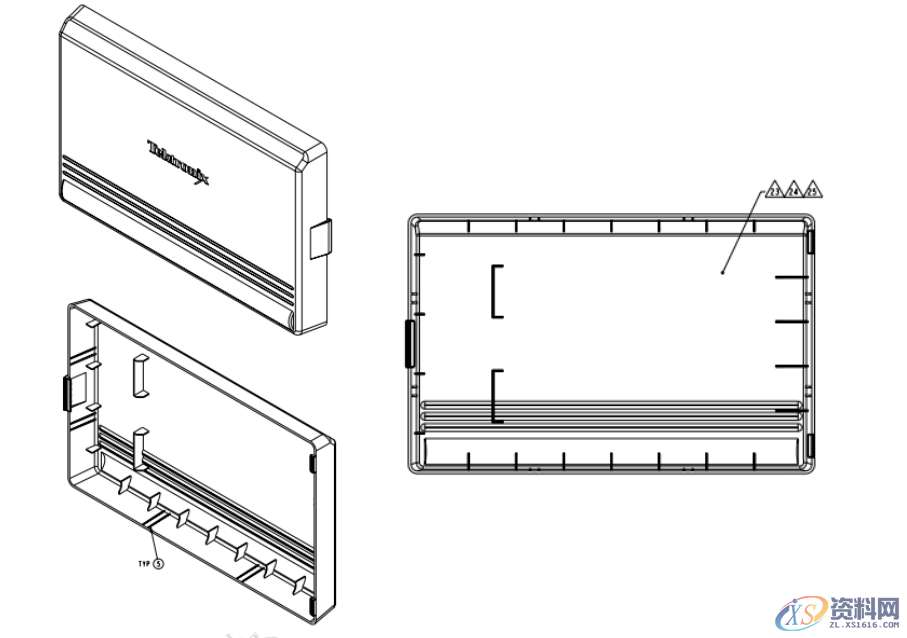 倒装模具设计案例：电器保护盖的注塑设计,模具设计,注塑,第1张