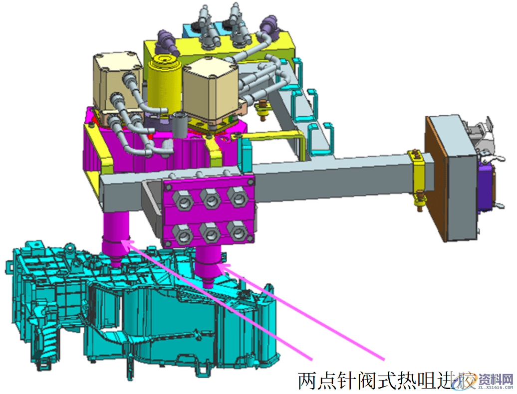 塑胶模具设计经典之作：汽车空调壳体模具结构剖析,模具设计,第4张