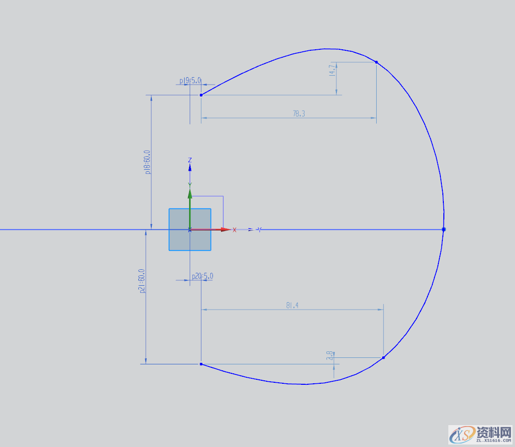 UG建模实例，南瓜三维模型制作，学习UG产品设计必学造型技巧 ...,草图,绘制,设计培训,建模,第3张