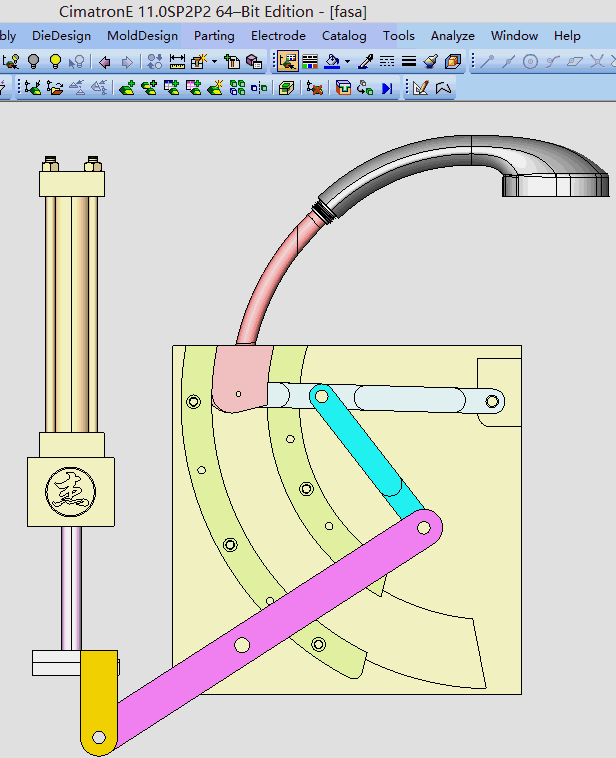 塑胶模具结构动画，有新有旧，重新归类值得学习,塑胶模具结构动画，有新有旧，重新归类值得学习,结构,第7张