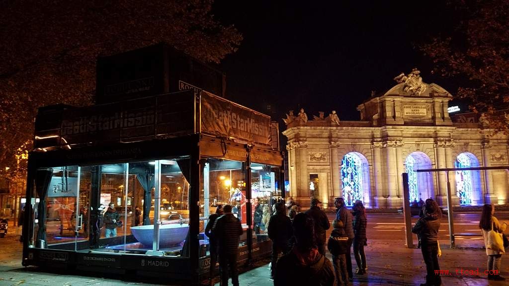 巨大3D打印“死星”现身马德里市中心（图文教程）,巨大3D打印“死星”现身马德里市中心,打印,第2张