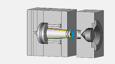 一目了然的模具结构动态图！快来看看吧！！！,分型,机构,侧向,脱模,第2张