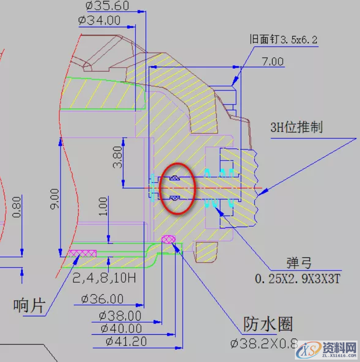 塑胶模具设计:卡西欧手表的结构设计,有喜欢这款手表的吗？其一产品外观的造型，设计之前由公司对市场的调研了解消费者的喜爱。,卡西欧手表结构设计,设计培训,第6张