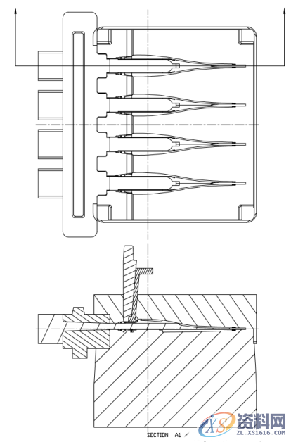电子体温计外壳注射模具设计,电子体温计外壳注射模具设计,模具设计,电子,第7张