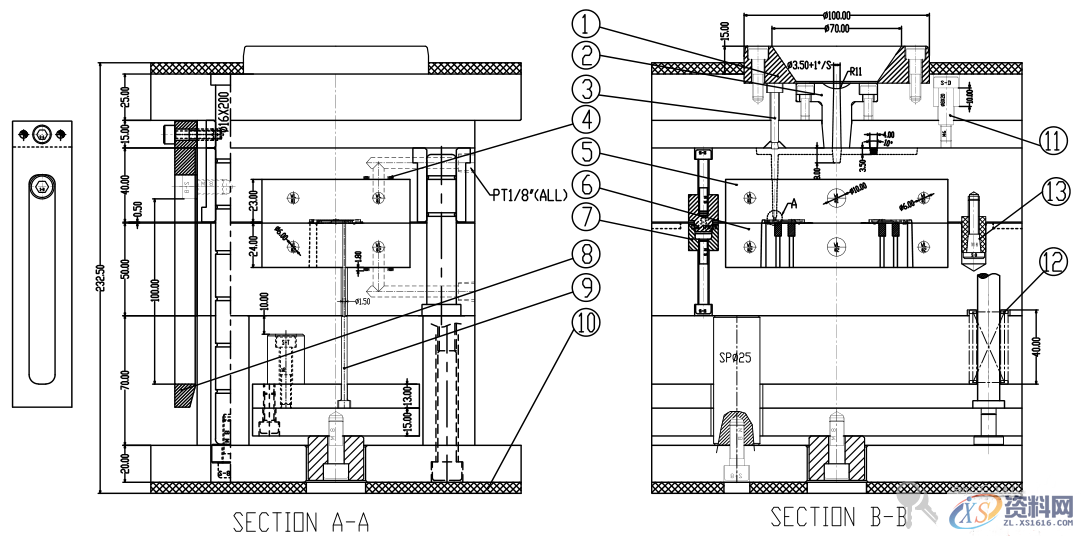 液晶支架注塑模具设计要点——专业资料（献给注塑模具行业的你） ...,液晶支架注塑模具设计要点——专业资料（献给注塑模具行业的你）,模具设计,注塑,第12张