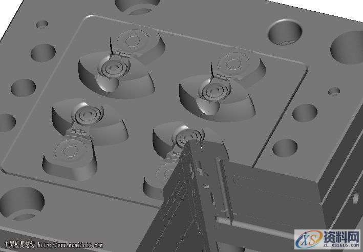 塑胶模具设计:洗发水瓶盖模具结构,洗发水瓶盖模具结构,模具设计,塑胶,模具,第9张