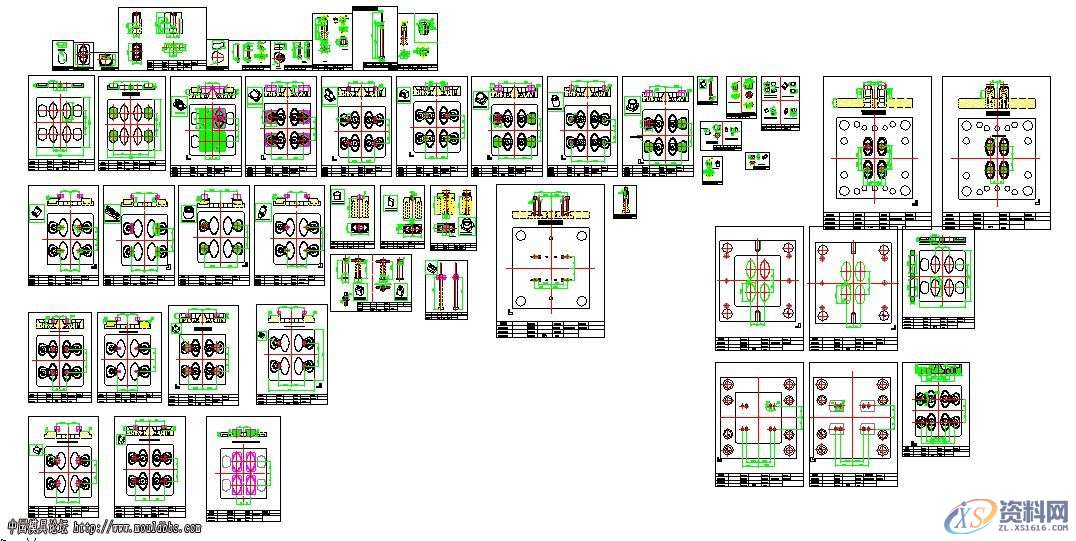 塑胶模具设计:洗发水瓶盖模具结构,洗发水瓶盖模具结构,模具设计,塑胶,模具,第12张
