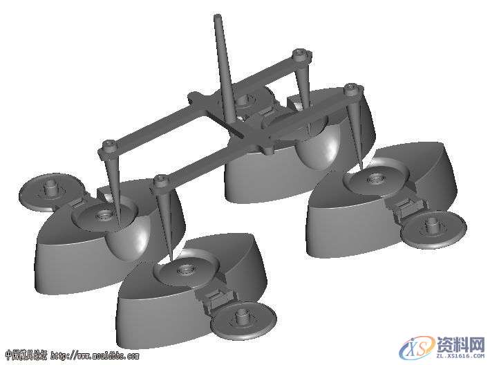 塑胶模具设计:洗发水瓶盖模具结构,洗发水瓶盖模具结构,模具设计,塑胶,模具,第3张