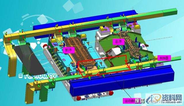 冲压模具设计传送模干涉检查的几个难点,模具设计,冲压,第5张