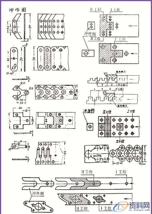 「模具技术」五金冲压连续模具的排样技术,「模具技术」五金冲压连续模具的排样技术,工位,冲模,冲压,第6张