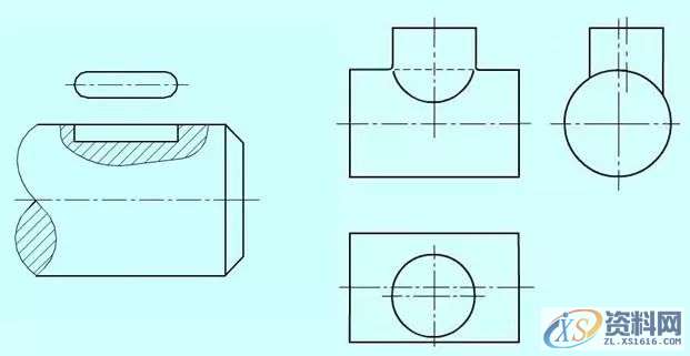 干货的机械制图中的各种简化画法，赶紧来看看吧！,画法,投影,第7张