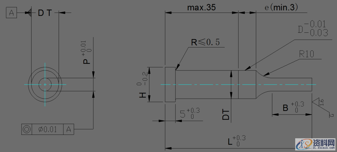 必须要懂得标准：螺丝的规格及使用、AB冲设计标准、顶针设计标准 ...,必须要懂得标准：螺丝的规格及使用、AB冲设计标准、顶针设计标准,顶针,螺丝,一般,间距,第4张