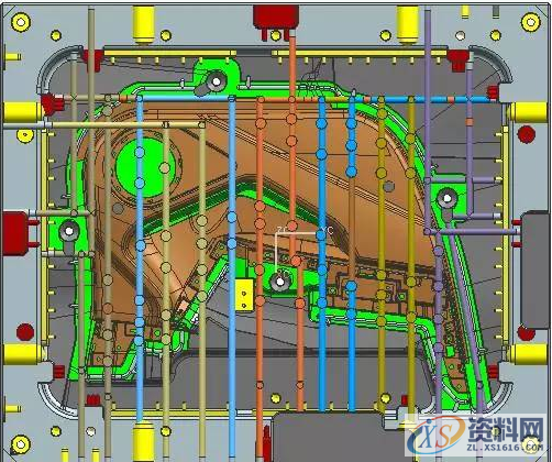 UG汽车模具设计之侧围工艺及模具设计方法，建议收藏UG汽车模具设计之侧围工艺及模具设计方法，建议收藏,汽车模具侧围工艺及模具设计，你对汽车了解的多少？,塑件,流道,模具,采用,第9张