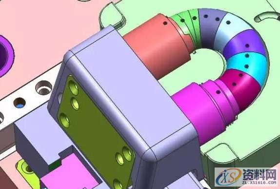 塑胶模具设计弯管圆弧抽芯设计技巧，建议收藏,如图,设计培训,圆弧,模具设计,培训,第4张