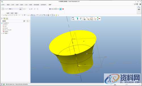 Pro/E产品设计：下水软管设计流程,如图,旋转,阵列,设计培训,第5张