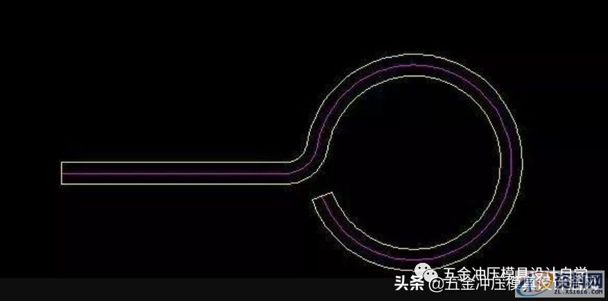 五金冲压模具设计：常见连续“各卷圆”成型工艺拆分，值得学习 ...,五金冲压模具设计：常见连续“各卷圆”成型工艺拆分，值得学习,工艺,成型,产品,第4张