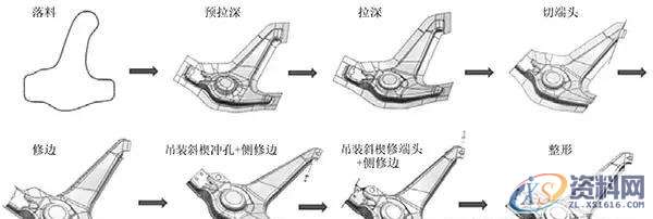汽车模具资料一线经验总结反式拉钩斜楔冲孔修边复合模设计 ...,汽车模具资料一线经验总结反式拉钩斜楔冲孔修边复合模设计,冲孔,第3张