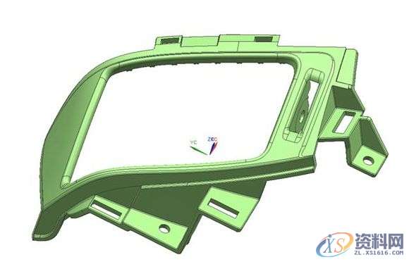 UG模具设计：汽车模具高低落差位的分模解决方法UG模具设计：汽车模具高低落差位的分模解决方法,ug模具设计，汽车模高低落差位的分模处理技巧,实体,设计培训,拉伸,第1张