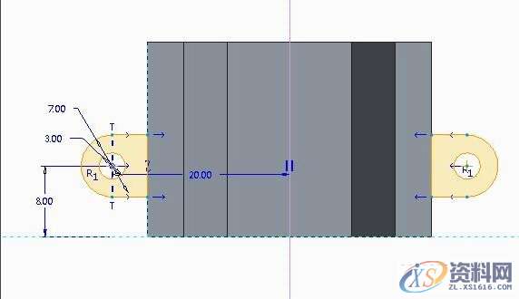proe产品设计：台灯灯座的画法,设计培训,拉伸,画法,培训,第4张