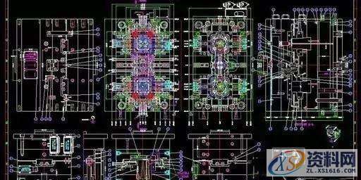 塑胶模具2D排位图步骤及注意事项，给新手普及一下,塑胶模具2D排位图步骤及注意事项，给新手普及一下,尺寸,模具,顶针,第3张