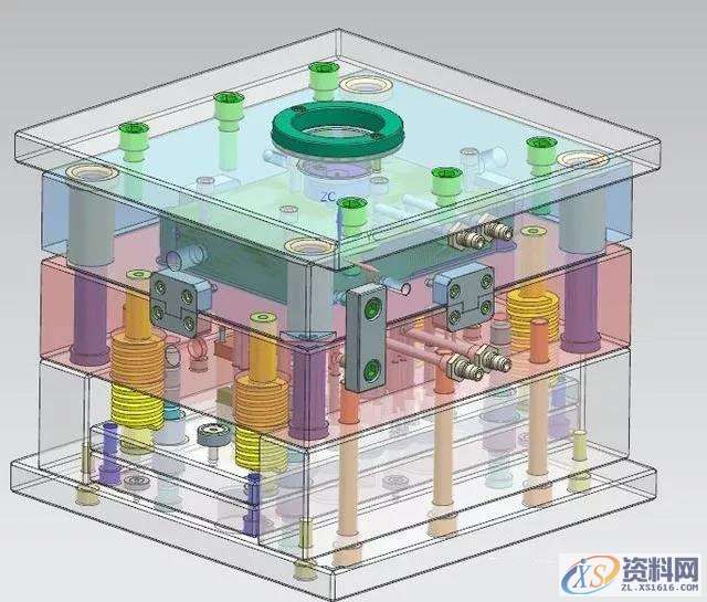 塑胶模具2D排位图步骤及注意事项，给新手普及一下,塑胶模具2D排位图步骤及注意事项，给新手普及一下,尺寸,模具,顶针,第2张