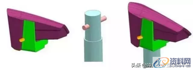 模具倒扣大，斜顶角度如何办？,模具倒扣大，斜顶角度如何办？真难住了,机构,设计,产品,第5张