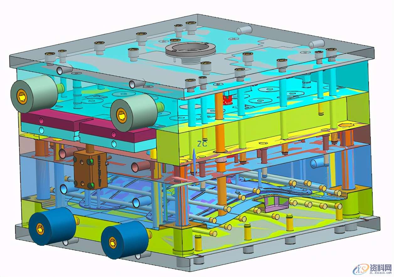 塑胶模具常用的10种常规结构，基本可以满足90%以上的产品,塑胶模具常用的10种常规结构，基本可以满足90%以上的产品,水口,下图,流道,模具,第8张