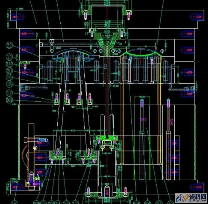 塑胶模具常用的10种常规结构，基本可以满足90%以上的产品,塑胶模具常用的10种常规结构，基本可以满足90%以上的产品,水口,下图,流道,模具,第11张