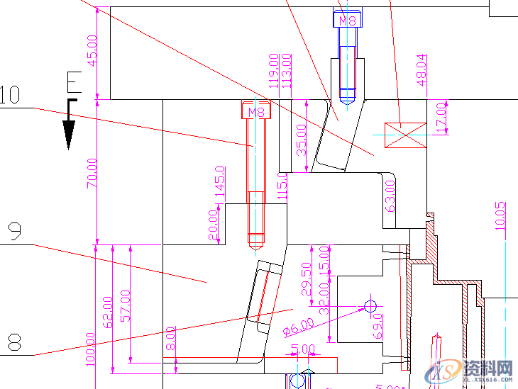 25类滑块经典结构：滑块+滑块、滑块+斜顶、滑块+顶针,25类滑块经典结构：滑块+滑块、滑块+斜顶、滑块+顶针,结构,进行,机构,第20张