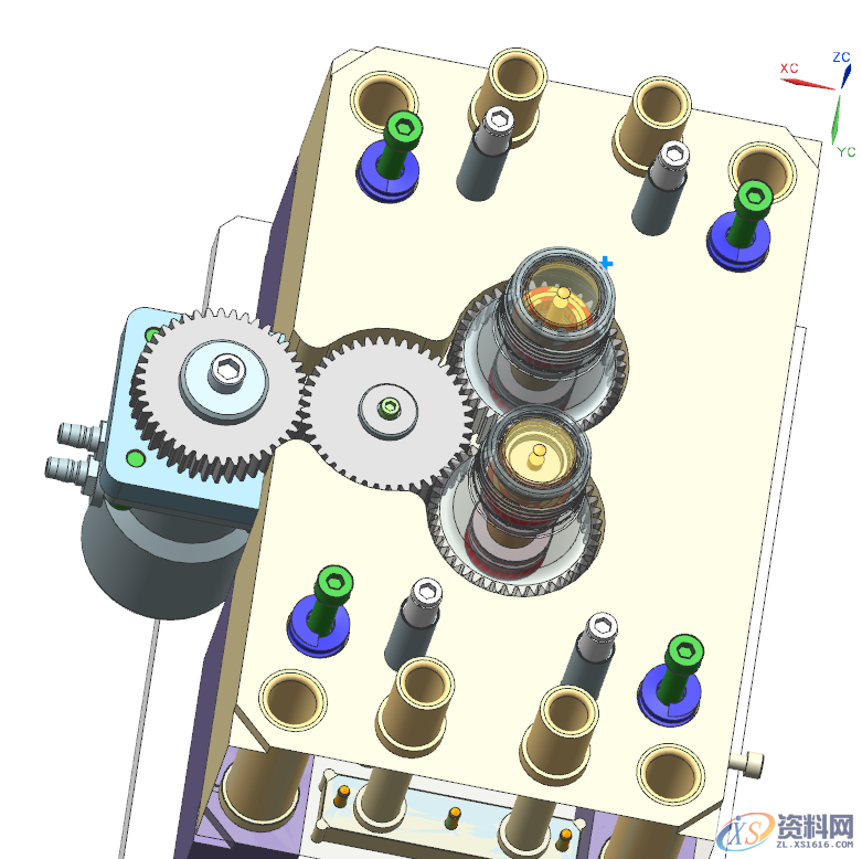 塑料内螺纹抽芯，简易模具设计，直接有效的进行脱模,塑料内螺纹抽芯，简易模具设计，直接有效的进行脱模，真是绝了,齿轮,样式,采用,加工,第6张
