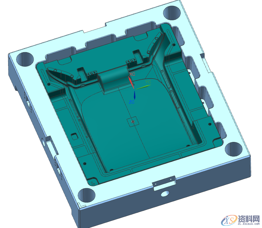 为了确保产品进胶平衡，在产品上面做附助流道样式,为了确保产品进胶平衡，在产品上面做附助流道样式,样式,流道,产品,模具设计,第3张