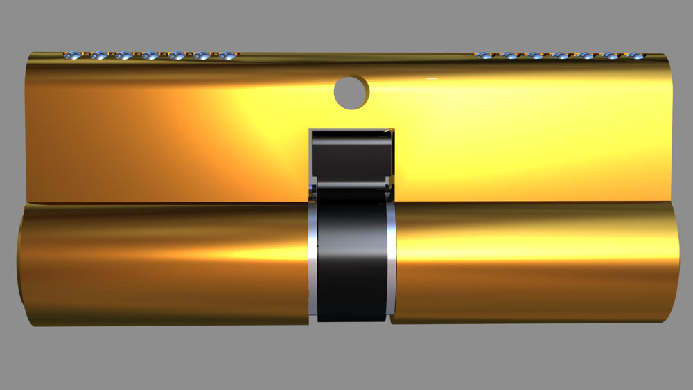 半圆双排珠咔吧锁内部结构3D图解(图文教程),半圆双排珠咔吧锁内部结构3D图解,结构,第6张