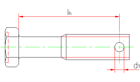 六角头螺杆带孔螺栓 细杆 B级(GB 31.2-88)(图文教程),六角头螺杆带孔螺栓_细杆_B级(GB_31.2-88),采用,螺纹,性能,第1张