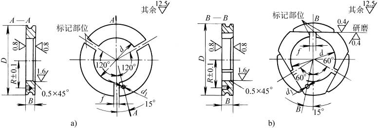 三、六瓣密封环规格(图文教程),三、六瓣密封环规格,尺寸,0.5,加工,第1张