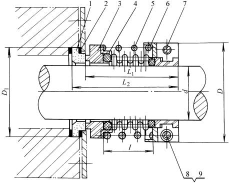 151型机械密封(图文教程),151型机械密封,尺寸,第1张