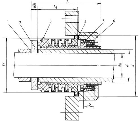 153型机械密封(图文教程),153型机械密封,尺寸,第1张