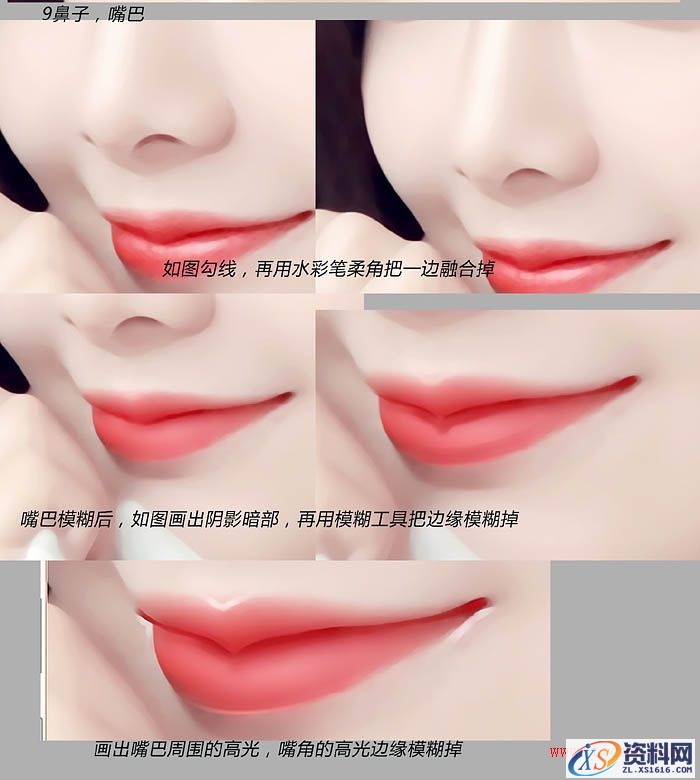 PS结合SAI把高清美女转为清爽的仿手绘效果教程(图文教程),PS结合SAI把高清美女转为清爽的仿手绘效果教程,如图,第14张