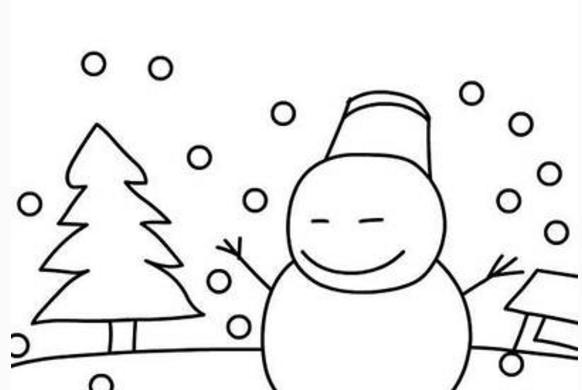 圣诞雪花简笔画图片(图文教程),圣诞雪花简笔画图片,画图,第4张