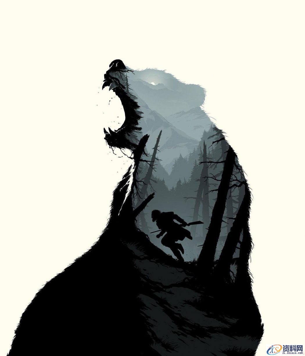 利用Photoshop创建荒野猎人海报(图文教程),利用Photoshop创建荒野猎人海报,要求,设计,一般,第14张