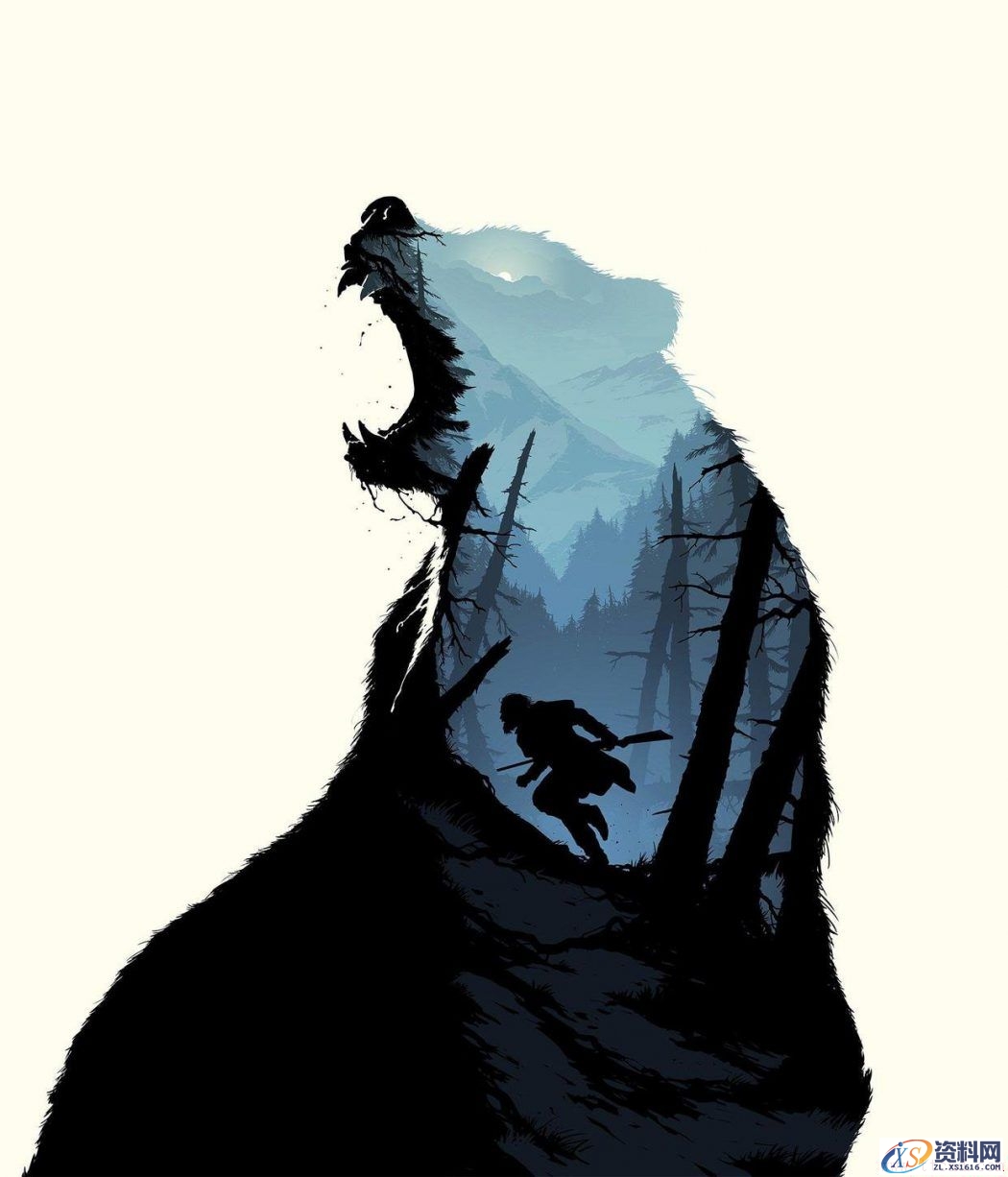 利用Photoshop创建荒野猎人海报(图文教程),利用Photoshop创建荒野猎人海报,要求,设计,一般,第15张