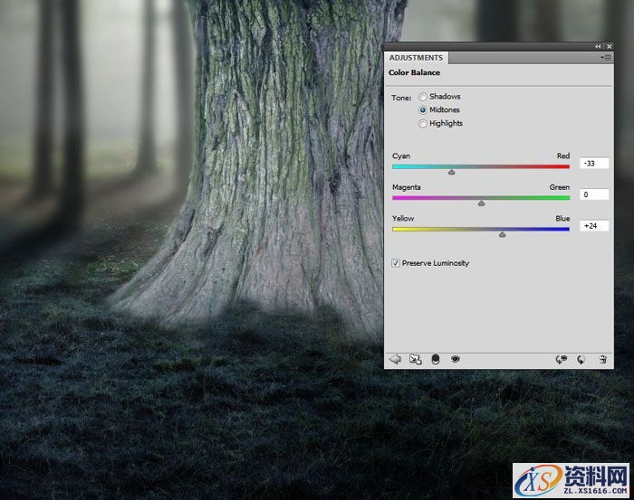 PS合成小孩走入奇幻森林场景教程(图文教程),PS合成小孩走入奇幻森林场景教程,设计,一般,选择,第31张