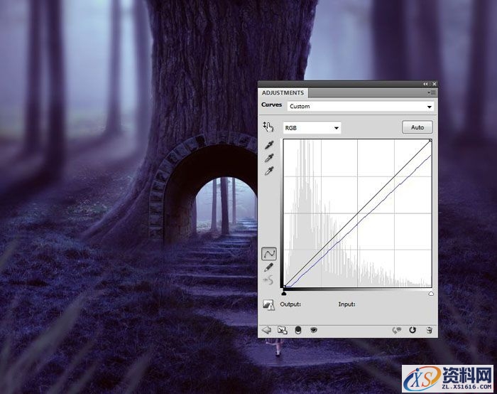 PS合成小孩走入奇幻森林场景教程(图文教程),PS合成小孩走入奇幻森林场景教程,设计,一般,选择,第65张