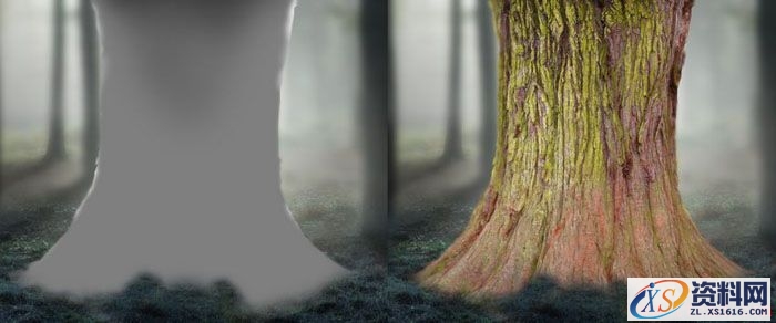 PS合成小孩走入奇幻森林场景教程(图文教程),PS合成小孩走入奇幻森林场景教程,设计,一般,选择,第29张