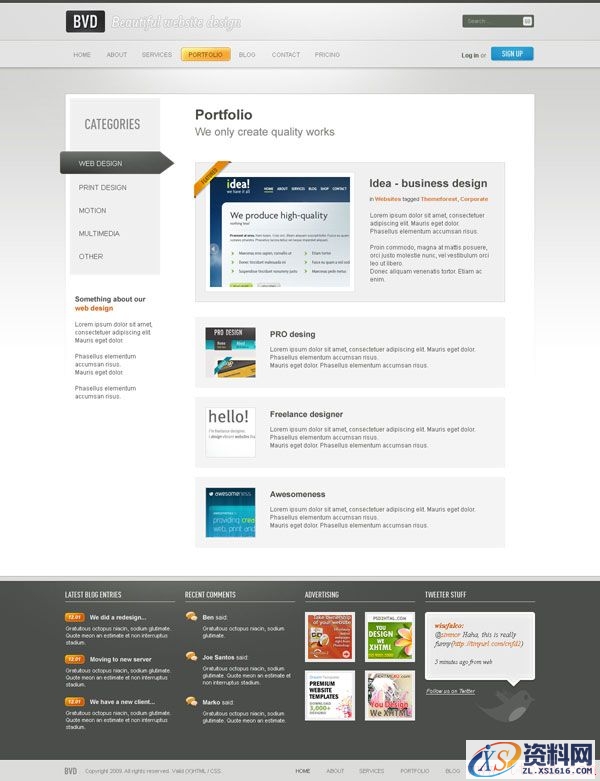 从零开始设计一个漂亮的网页(图文教程),从零开始设计一个漂亮的网页,设计,结构,用于,第67张