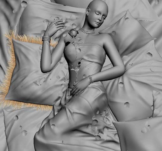 用3dsMax打造欧洲美女(图文教程),用3dsMax打造欧洲美女,结构,用于,选择,第13张