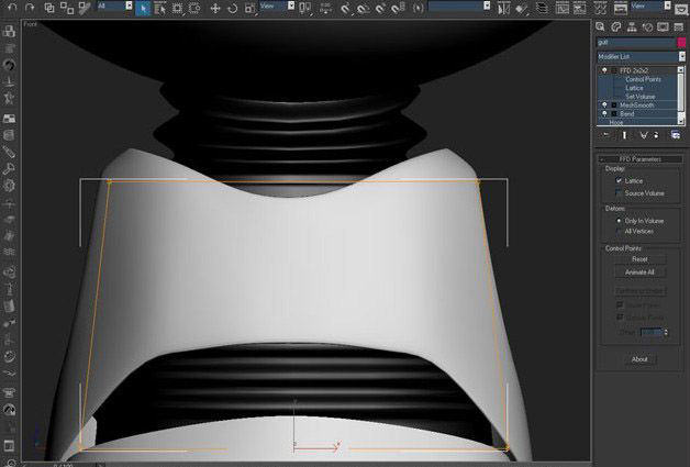 3ds Max制作情绪低落的机器人(图文教程),3ds_Max制作情绪低落的机器人,结构,选择,这个,第5张