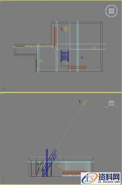 3dsMax渲染船舱内光影(图文教程),3dsMax渲染船舱内光影,结构,尺寸,选择,第3张