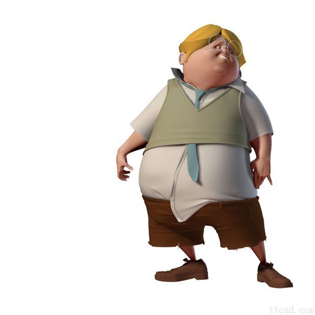 3DMAX打造个性鲜明卡通角色(图文教程),3DMAX打造个性鲜明卡通角色,要求,设计,这个,第8张