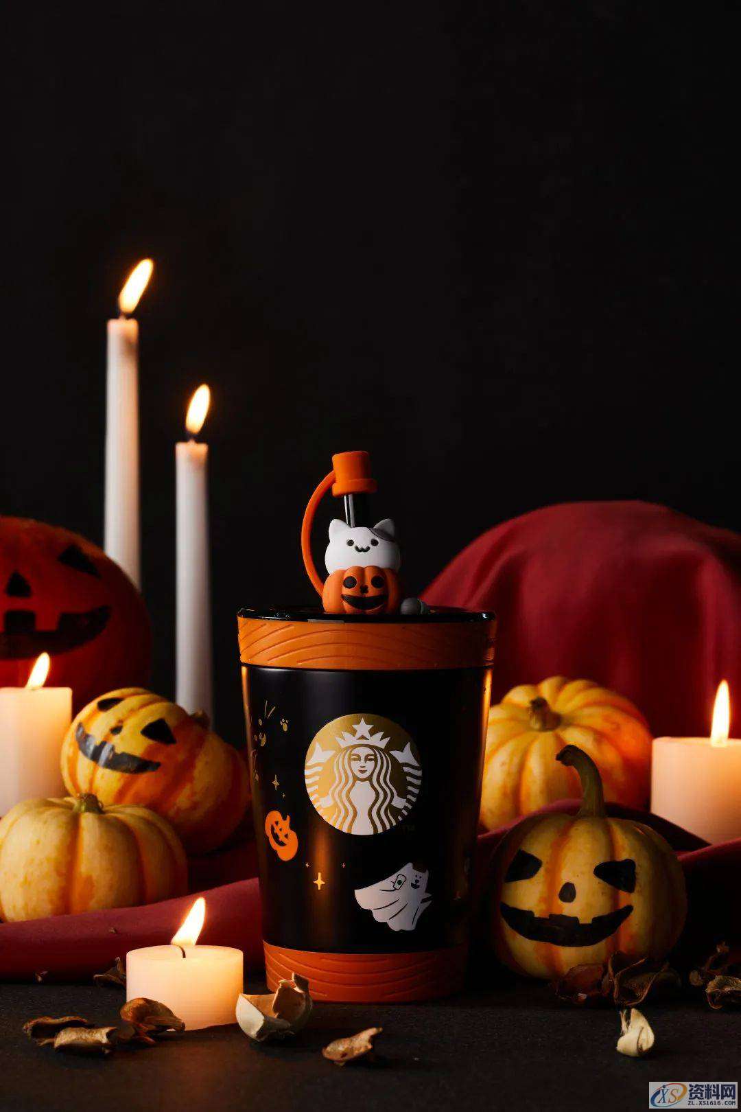 PS产品设计之星巴克万圣节主题星杯和周边设计，丑萌丑萌的,星巴克万圣节主题星杯和周边设计，丑萌丑萌的,设计,产品,这个,第6张