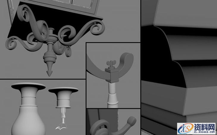 3dMax刻画静谧夜晚的路灯(图文教程),3dMax刻画静谧夜晚的路灯,完成,进行,变形,第3张